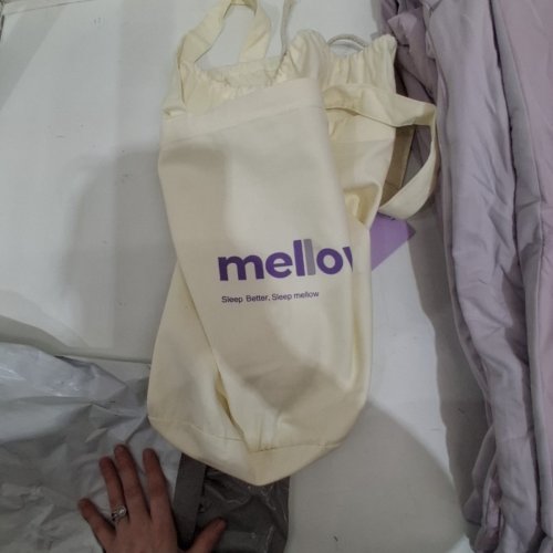 MELLOW CLOUDCOOL COOLING DUAL SIDED LIGHTWEIGHT COMFORTER - KING - PURPLE/GREY image 3