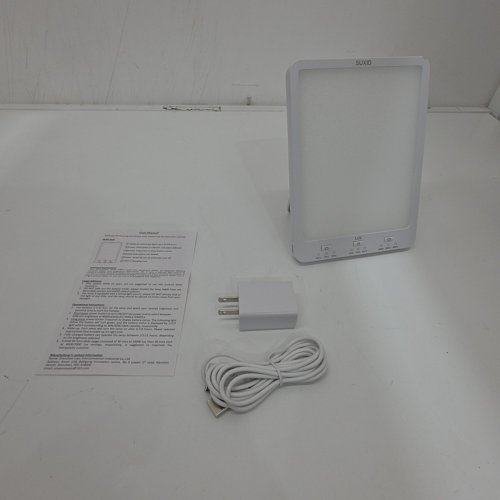 SUXIO LIGHT THERAPY LAMP - 10000 LUX, 3 TIMING & MODE - WHITE (MODEL: XDTD-01) image 3