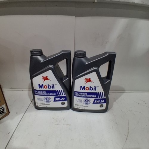 MOBIL FULL SYNTHETIC MOTOR OIL -5W-20 - 5 QT image 3