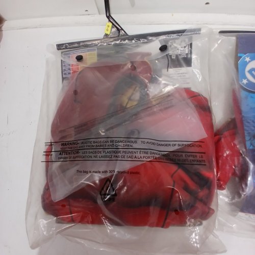 BOY'S DC THE FLASH COSTUME WITH MASK - LARGE - RED image 3