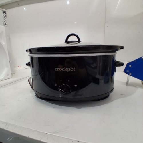 CROCK-POT SLOW COOKER CLASIC - 7QT- BLACK ( MODEL- SCV700-B-033-BR) image 3