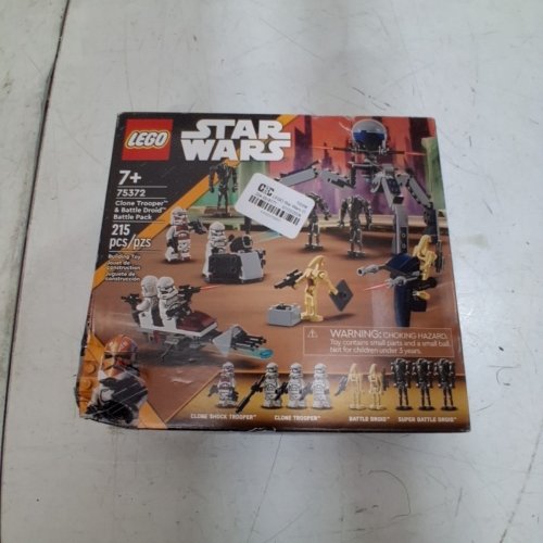 215PC LEGO - STAR WARS - CLONE TROOPER & BATTLE DROID BATTLE PACK (75372) image 2