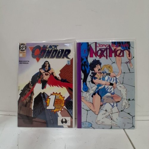 4 ASSTD DC COMIC BOOKS - GREEN LANTERN #26, BATMAN: SHADOW OF THE BAT #2, NEXT MEN #5, BLACK CONDOR #1 - VARIOUS AUTHORS image 3