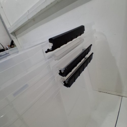 4PK IRIS STACK & PULL MULTI-PURPOSE STORAGE BINS/BOX - 72QT/EACH - CLEAR (MODEL: TB-62) image 4