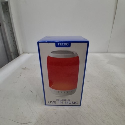 TECNO PORTABLE BLUETOOTH SPEAKER WITH MULTI-COMPATIBILITY MODES, COLORFUL LED LIGHT & DEEP BASE (MODEL: SQUARE-S2) image 2