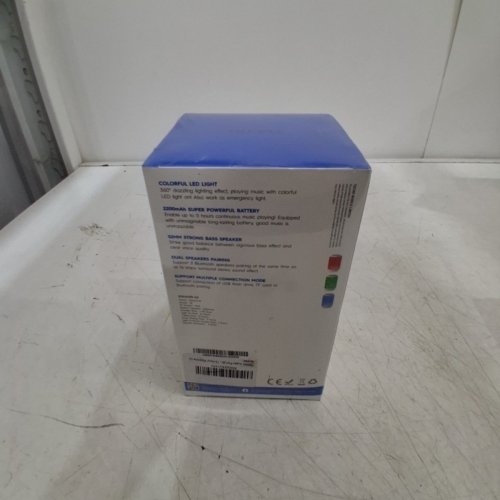 TECNO PORTABLE BLUETOOTH SPEAKER WITH MULTI-COMPATIBILITY MODES, COLORFUL LED LIGHT & DEEP BASE (MODEL: SQUARE-S2) image 3
