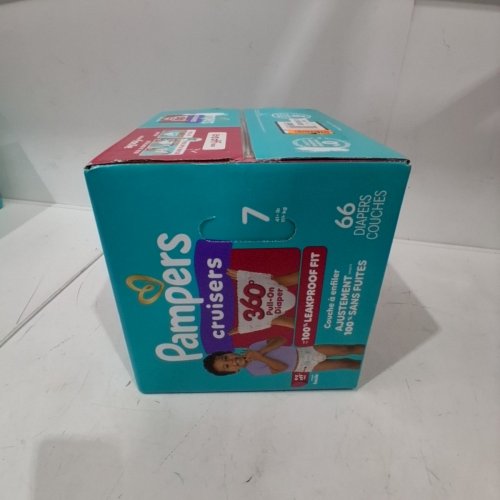 66PK PAMPERS CRUISERS 360° DIAPERS - SIZE 7 image 2