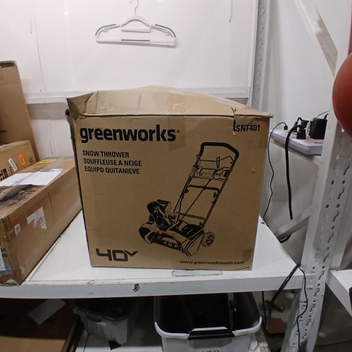 GREENWORKS 40V BRUSHLESS SNOW THROWER - 4.0AH BATTERY AND CHARGER INCLUDED - 20" (MODEL: 2600200) image 6