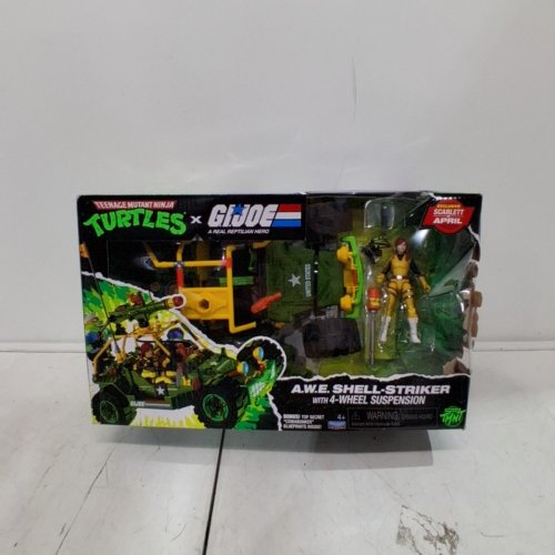 TEENAGE MUTANT NINJA TURTLES AND G.I. JOE AWE SHELL-STRIKER image 2
