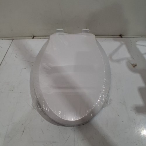GARVEE SECURE LOCK DESIGN TOILET SEAT COVER ELONGATED WITH BUILT IN TODDLER SEAT - 16.45" - WHITE image 3