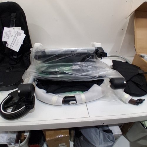 CYBEX GOLD GAZELLE S MODULAR STROLLER WITH SHOPPING BASKET - 50LB SEAT MAX LOAD - BLACK /SILVER (MODEL: 522004813) image 4