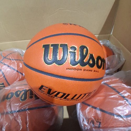 6PK WILSON EVOLUTION OFFICIAL BASKETBALL INDOOR GAME BALL - SIZE 7 image 2