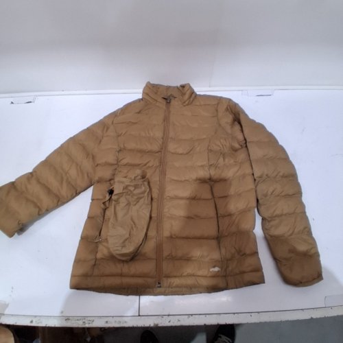 WOMENS AMAZON ESSENTIALS LIGHTWEIGHT LONG-SLEEVE PUFFER JACKET - MEDIUM - BROWN (MODEL: W-S17AE10007) image 2