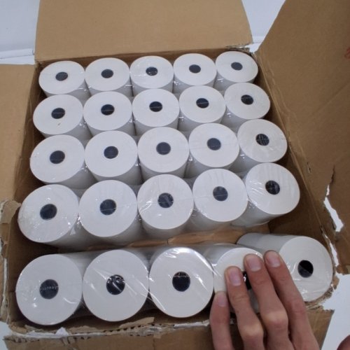 50PK UNBRANDED THERMAL ROLLS - 2 1/4" X 185FT image 2
