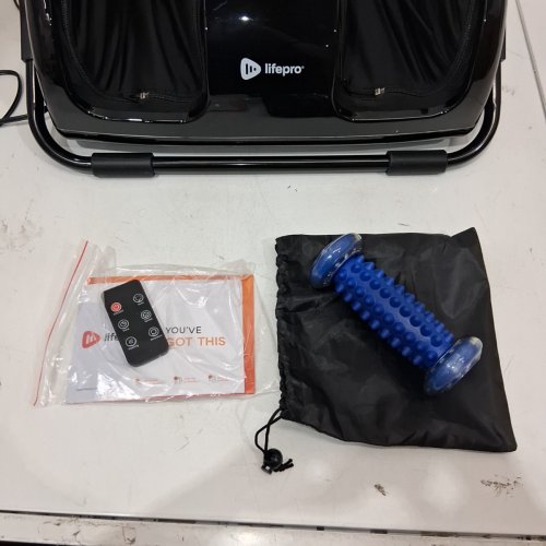 LIFEPRO SHIATSU MASSAGER WITH REMOTE - BLACK (MODEL: CA-LP-RLXTX-BLK) image 4