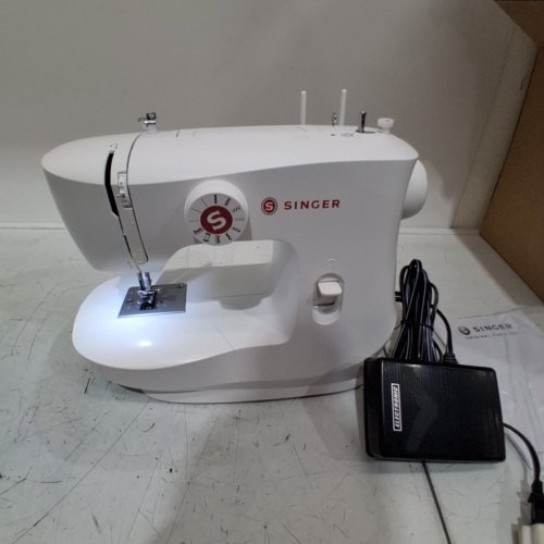 SINGER MECHANICAL SEWING MACHINE - WHITE - (MODEL: MX60) image 3