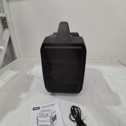 ION TAILGATER BOOM OUTDOOR PORTABLE BLUETOOTH SPEAKER WITH MIC IN & FM RADIO - 60W - BLACK/BLUE (MODEL: IPA162A) image 11