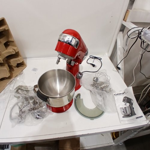 CUISINART PRECISION MASTER TILT-HEAD STAND MIXER - 5.5QT. BOWL - RED (MODEL#:CSM-D175-RPCC) image 3