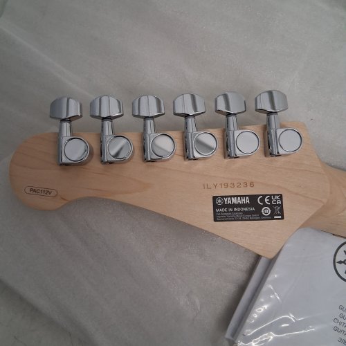 YAMAHA PACIFICA SERIES ELECTRIC ALDER WOOD GUITAR WITH 5-POSITION SWITCH WITH COIL TAP - BLACK (MODEL: PAC112V) image 2