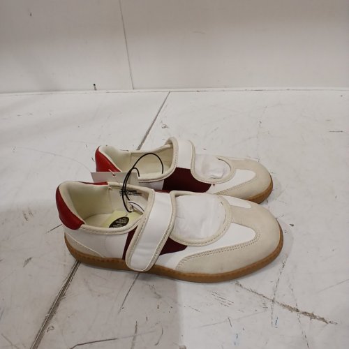 GIRLS GEORGE MARY JANE SNEAKERS - 13 - RED/CREAM image 3
