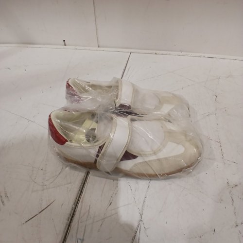 GIRLS GEORGE MARY JANE SNEAKERS - 13 - RED/CREAM image 4
