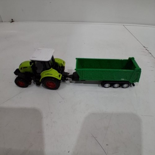 TOY TRACTOR WITH DUMP TRAILER - GREEN (MODEL: 706-25) image 3