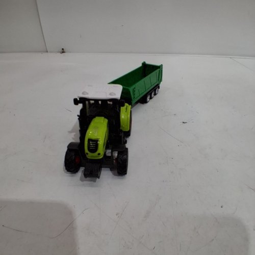 TOY TRACTOR WITH DUMP TRAILER - GREEN (MODEL: 706-25) image 4