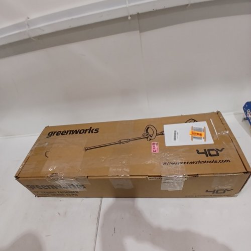 GREENWORKS LITHIUM ION 40V CORDLESS STRING LAWN TRIMMER *TOOL ONLY* - 13" PATH - GREEN (MODEL: STF305) image 5