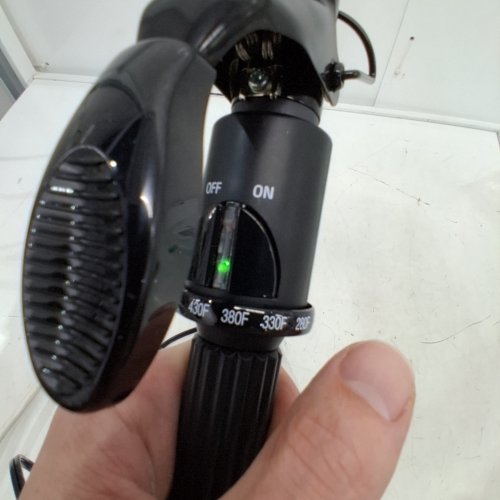 BABYLISSPRO CERAMIC CURLING IRON WITH SPRING HANDLE - 1" - BLACK (MODEL: BABC100SNC) image 2