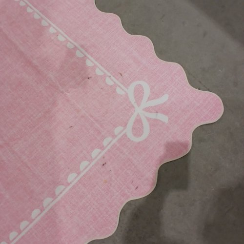 GARVEE SCALLOPED BOW RUG - 6.83FT X 5FT - PINK image 6