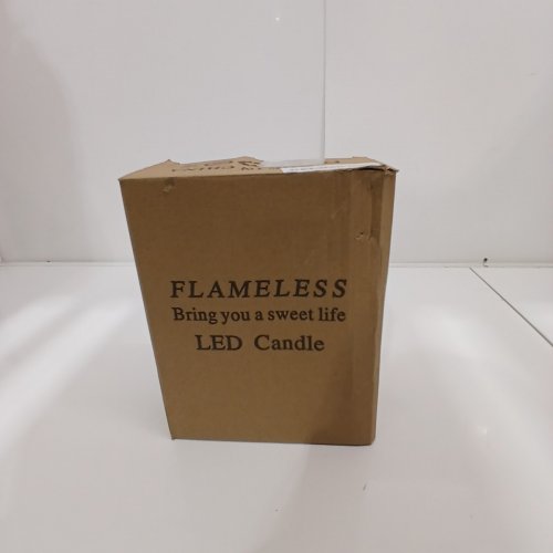 3PK FLAMELESS LED MOOD CANDLES BATTERY OPERATED WITH REMOTE - 6"-5"-4" - WHITE image 4
