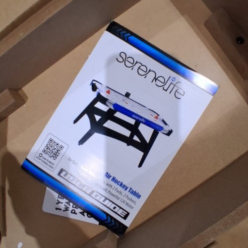 SERENE LIFE AIR HOCKY TABLE - 54" - BLUE/BLACK - (MODEL: SLARHKY54) image 3