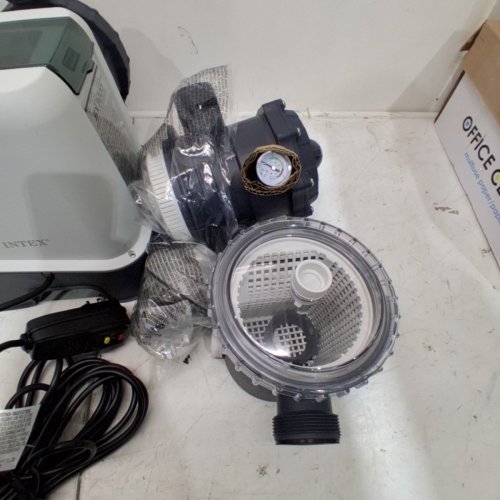 INTEX SX 3000 KRYSTAL CLEAR 16″ SAND FILTER PUMP WITH 0.75 HP MOTOR, 120 LB SAND CAPACITY, HYDRO AERATION™ TECHNOLOGY & 6‑FUNCTION VALVE (FOR UP TO 19,600 GAL AG POOLS) - 3,000 GPH (MODEL:SF60110-2) image 4