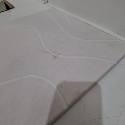 FAKOIDAT STONE BATH MAT - 23.5" X 15.5" - WHITE image 3