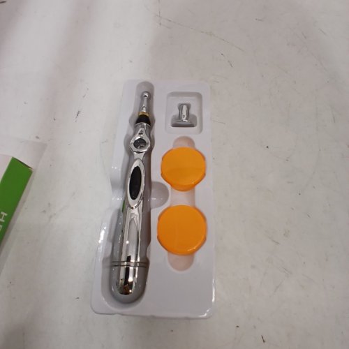 4PC VIOWEY ENERGY HEALTH MASSAGE PEN - STAINLESS STEEL image 2