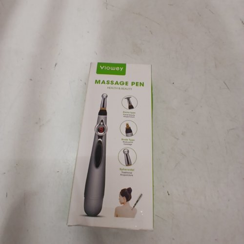 4PC VIOWEY ENERGY HEALTH MASSAGE PEN - STAINLESS STEEL image 3