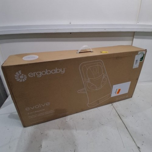 ERGOBABY EVOLVE 3 IN 1 ADJUSTABLE BOUNCER FOR NEWBORNS TO TODDLERS - 20LBS MAX - LIGHT GREY (MODEL: EVLBNCLTGRYNA) image 4