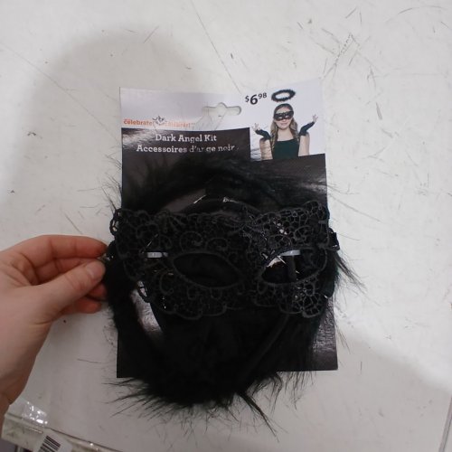 WAY TO CELEBRATE! DARK ANGEL COSTUME ACCESSORY KIT - OSFM - BLACK image 3