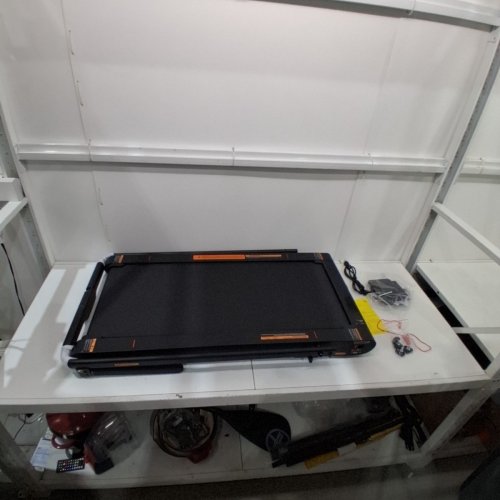 SPERAX P3PRO WALKING VIBRATION APP COMPATIBLE TREADMILL WITH REMOTE - 265LBS MAX - BLACK/ORANGE (MODEL: P3 PRO-CA) image 3