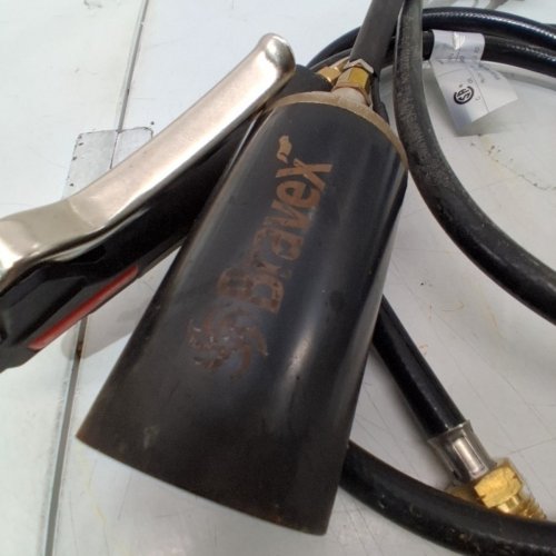 BRAVEX PROPANE TORCH WEED BURNER WITH HOSE - 10FT - BLACK (MODEL: 91037) image 4