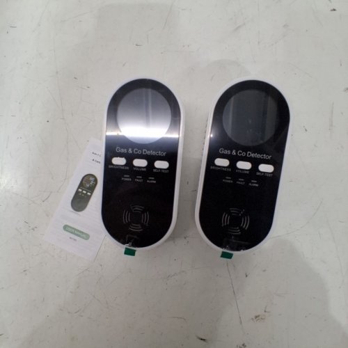2PK 5-IN-1 KH ALERT PLUG IN CARBON MONOXIDE DETECTOR AND NATURAL GAS DETECTOR - WHITE (MODEL:KH168) image 2
