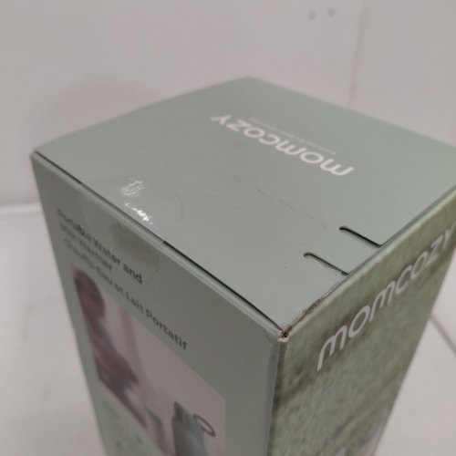 MOMCOZY PORTABLE BEVERAGE WARMER WITH DUAL HEATING MODES FOR BREAST MILK & WATER - 17OZ CAPACITY - PALE GREEN (MODEL: MW05) image 3