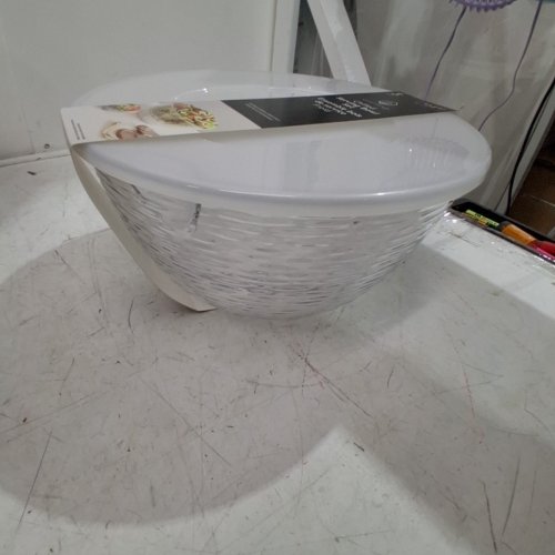 3PC HOMETRENDS CHILLED SERVING BOWL SET - 11"/11.5" - CLEAR (MODEL: PIELD1116SBW) image 3