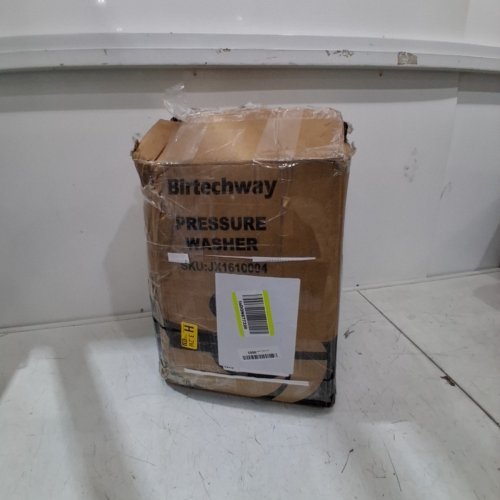 BIRTECHWAY ELECTRIC PRESSURE WASHER WITH ADJUSTABLE SNOW FOAM CANNON AND 4 QUICK CONNECT NOZZLES - 3000 PSI 2.4GPM - BLACK/ORANGE (MODEL: JX1610004) image 6