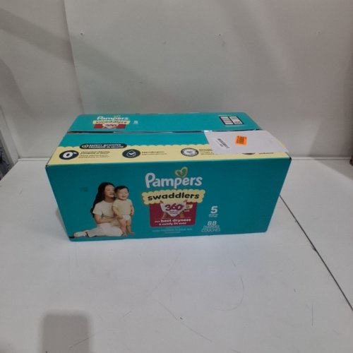88PK PAMPERS SWADDLERS 100% LEAKPROOF 360 PULL-ON DISPOSABLE DIAPERS - SIZE 5 image 2