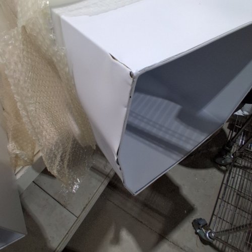 3PC METAL DECOR PLINTH WEDDING PROPS - 35.4" X 13.7" X 13.7" - 29.7" X 12.5" X 12.5" - 25.5" X 11.8" X 11.8" - WHITE image 7