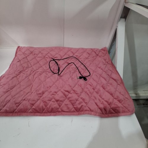 USB HEATED WEARABLE BLANKET - 30" X 47" - PINK (MODEL: MU-H3) image 4