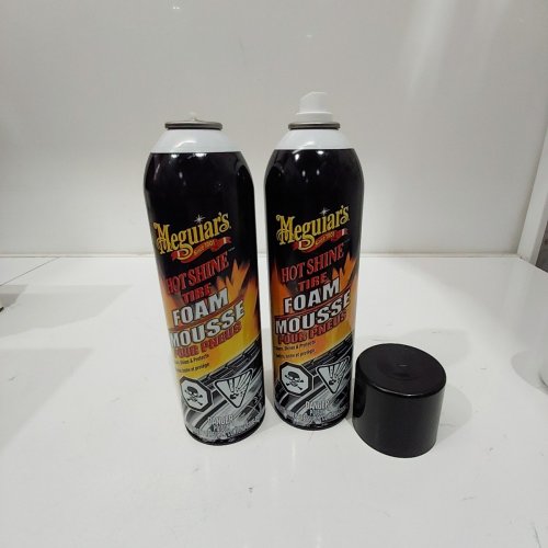 2PK MEGUIAR'S HOT SHINE TIRE FOAM - 19 OZ EACH image 2
