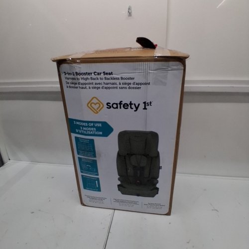 SAFETY 1ST 3-IN-1 HARNESS BOOSTER CAR SEAT - 100LB MAX - MINERAL GREEN - (MODEL: 22276CMIG) image 5