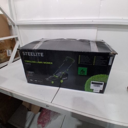 STEELITE 40V 4.0AH (2X20) CORDLESS BRUSHLESS LAWN MOWER WITH CHARGER - BLACK (MODEL: DG510) image 5